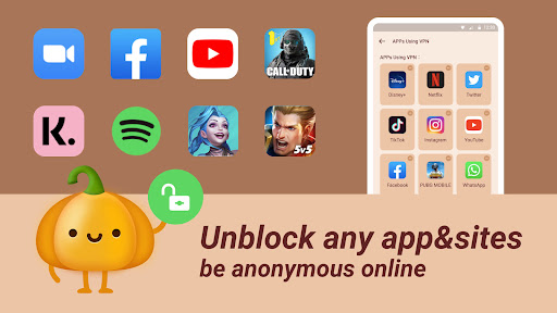 VPN Pumpkin - faster proxy Screenshot 3