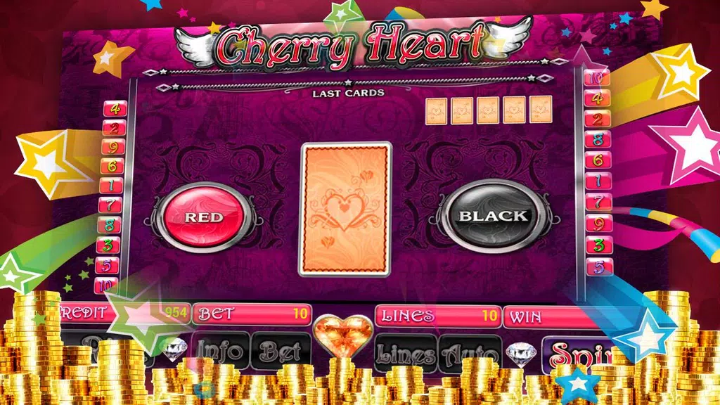 Cherry Heart slot Screenshot 2