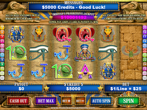 Egypt Reels of Luxor Slots Screenshot 1