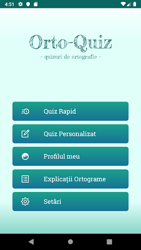 Orto-Quiz : Teste de ortografie Screenshot 1 