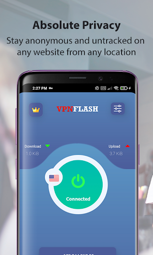 New free VPNFlash - Fast unlimited proxy security Screenshot 1 