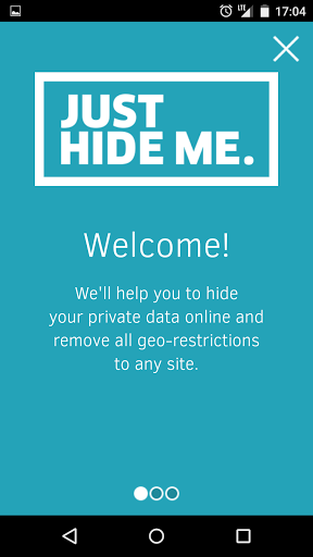 Just Hide Me VPN Screenshot 1 