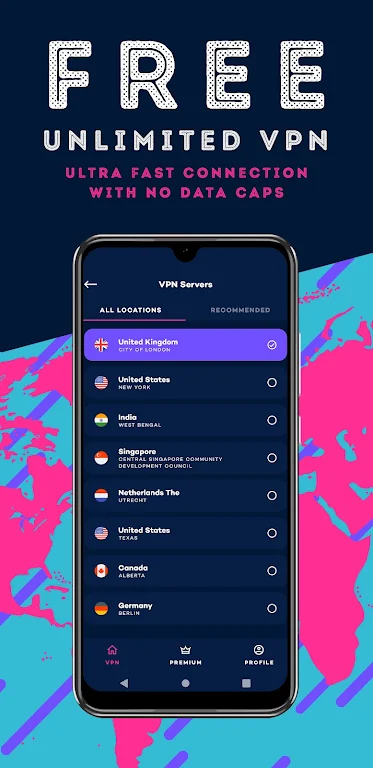 BLT VPN - Unlimited VPN Screenshot 2 