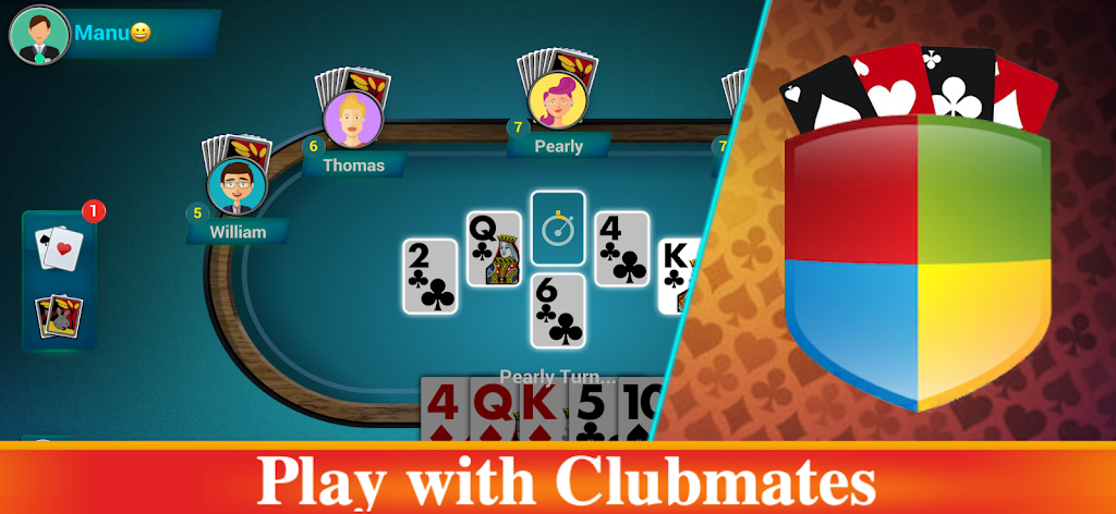 Bhabhi multiplayer card game Screenshot 3