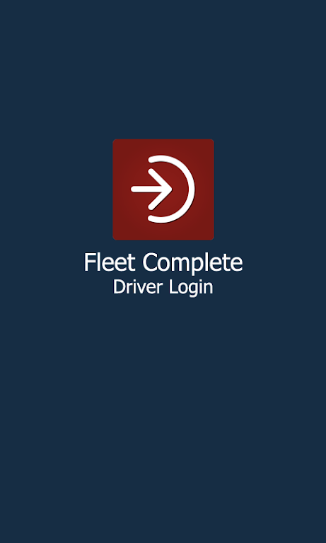 Driver Login by Fleet Complete Screenshot 1 