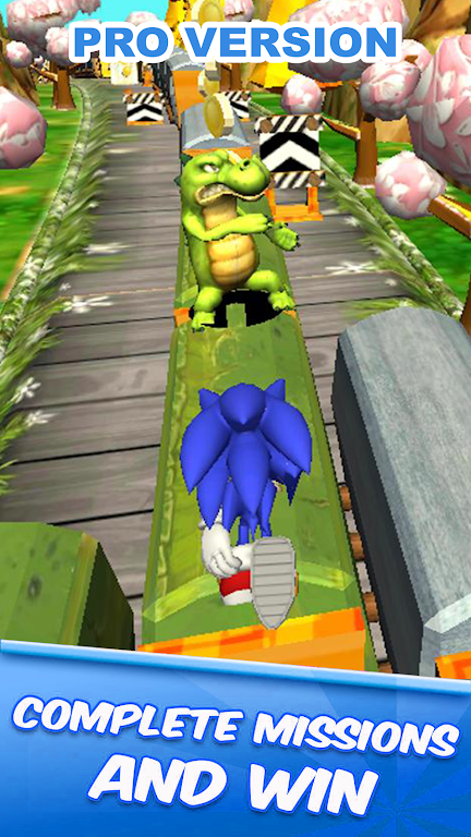 Pro Blue Hedgehog - Ultimate A Screenshot 2 