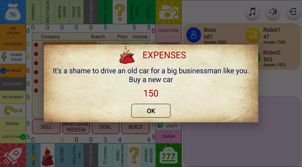 Monopolist Business Dice Board Screenshot 4