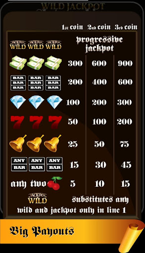 Wild Jackpot Slot Machine Screenshot 4