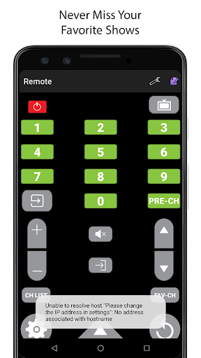 Universal TV Remote Screenshot 1 