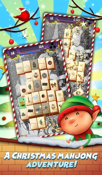 Xmas Mahjong: Christmas Magic Screenshot 1