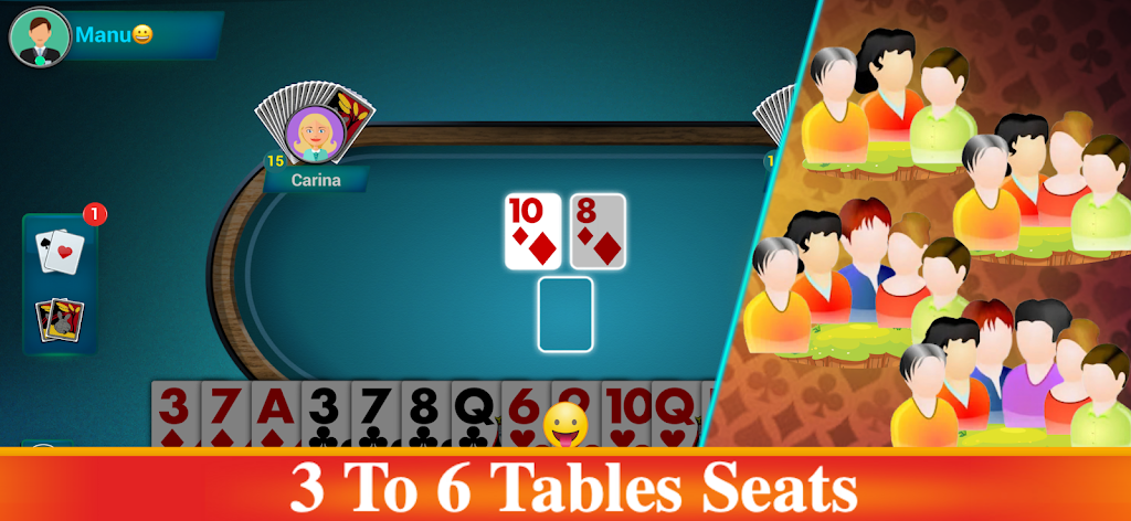 Bhabhi multiplayer card game Screenshot 4 