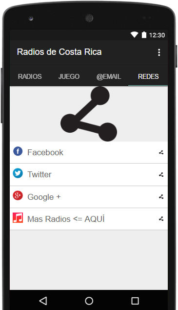 Radios Emisoras de Costa Rica FM AM en Vivo Gratis Screenshot 3