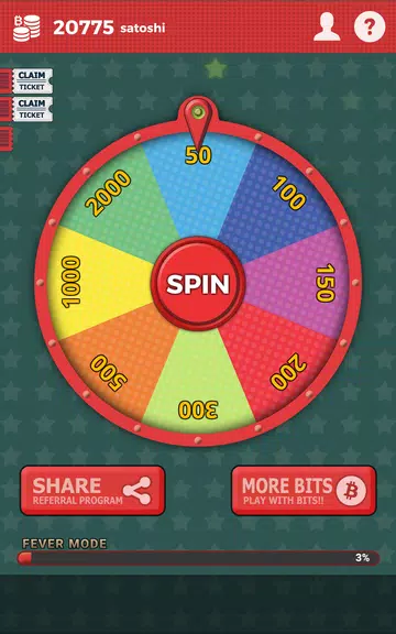 Free Bitcoin Spins Screenshot 2 