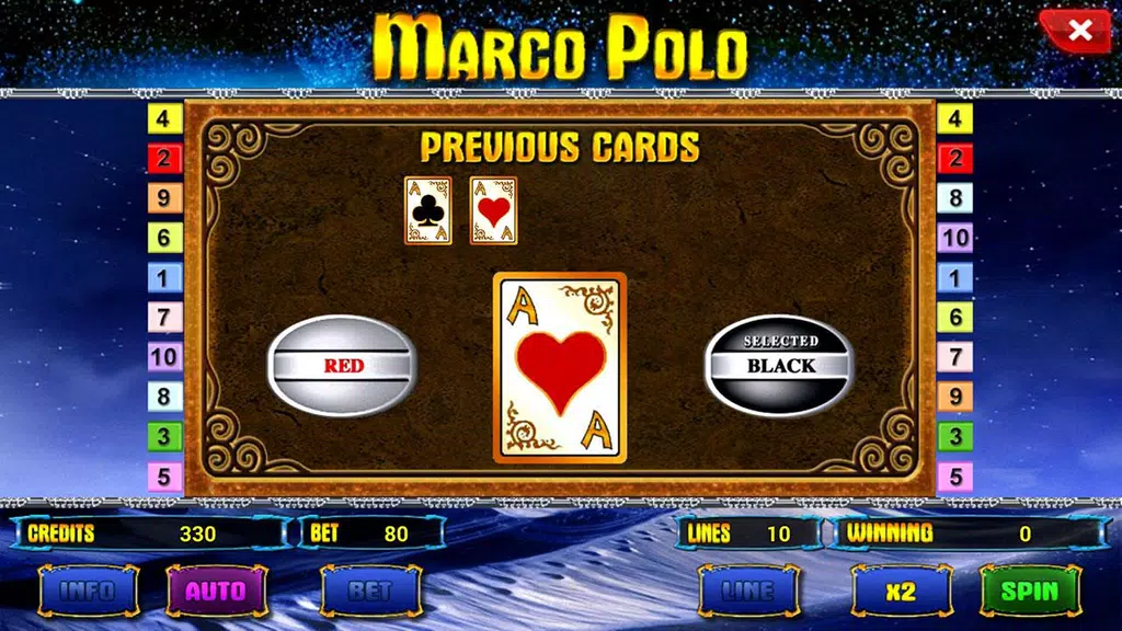 Marco Polo Deluxe slot Screenshot 4 