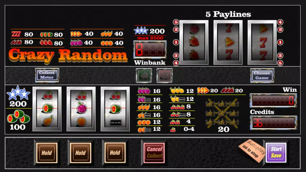 slot machine crazy random Screenshot 2