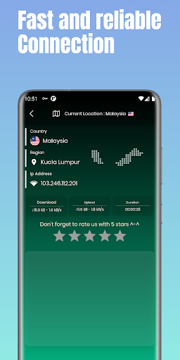 MALAYSIA VPN - Easy VPN Proxy Screenshot 3