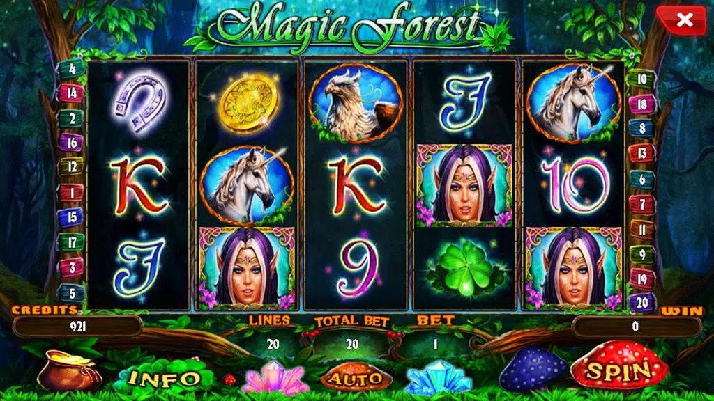 Magic Forest - slot Screenshot 1 