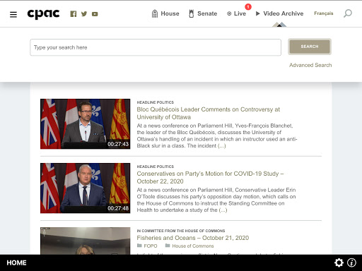 CPAC TV 2 Go Screenshot 2