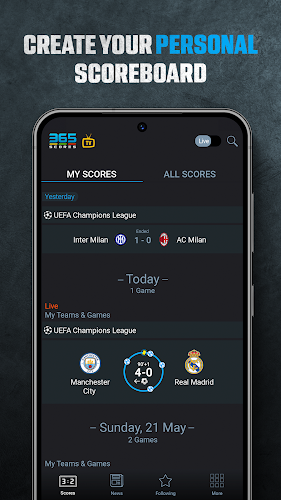 365Scores: Live Scores & News Screenshot 3