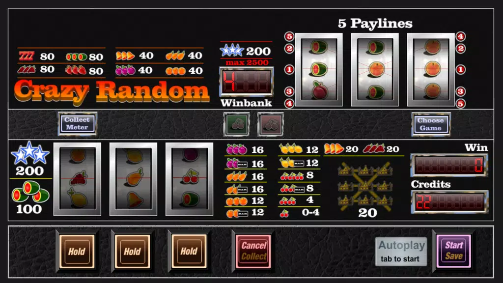 slot machine crazy random Screenshot 4