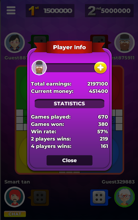 Ludo Challenge Stars - Classic King Game 2018 Screenshot 3 