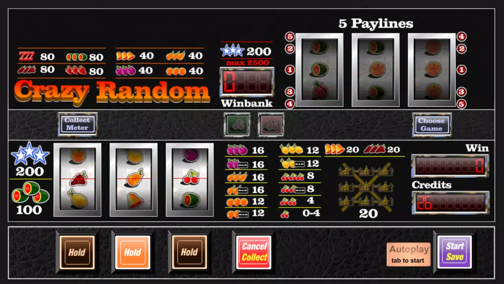 slot machine crazy random Screenshot 3