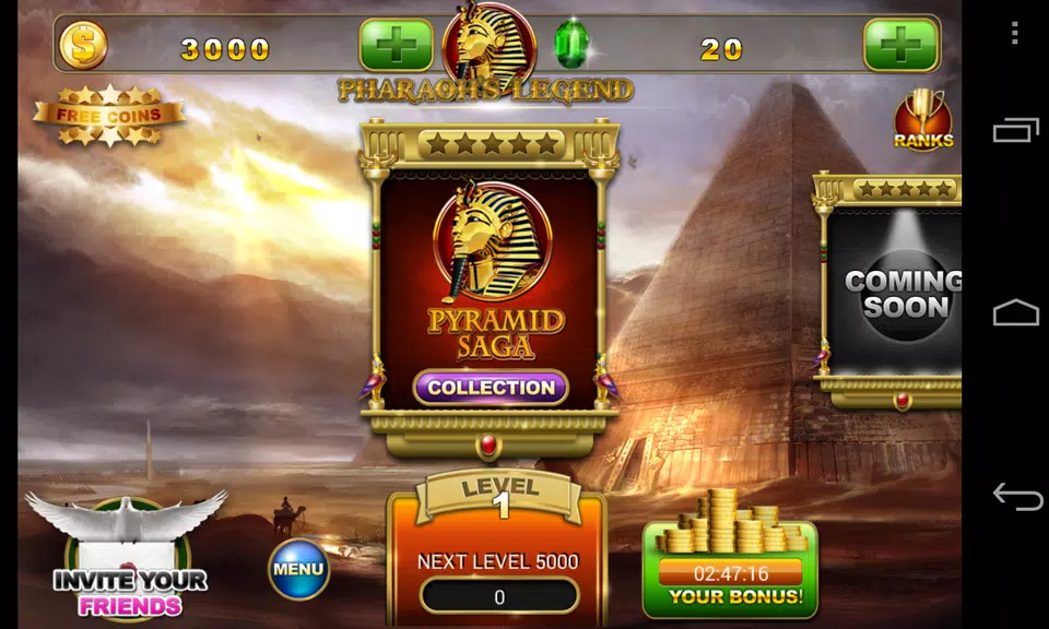 Slot - Pharaoh's Legend Screenshot 1