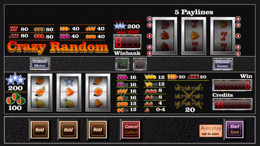 slot machine crazy random Screenshot 1 