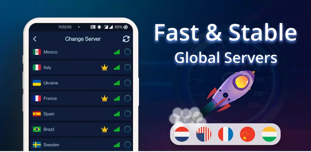 Super Fast VPN - Fast & Secure Screenshot 1 