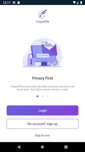 FreyaVPN Screenshot 1 