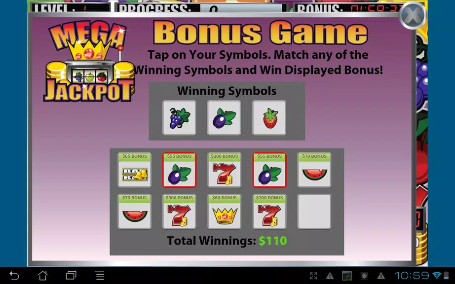 Mega Jackpot Slot Machine Screenshot 3 