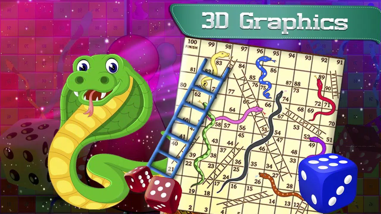 Ludo Snake and Ladder free game Screenshot 1 