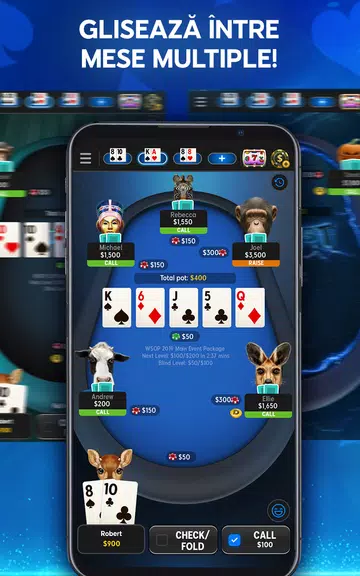 888 Poker - Texas Holdem și poker pe bani reali Screenshot 4