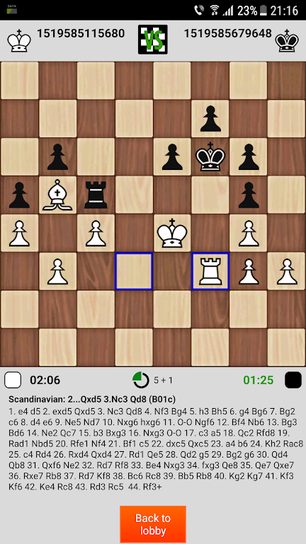 Chess4ever - Play, study & watch chess Screenshot 4