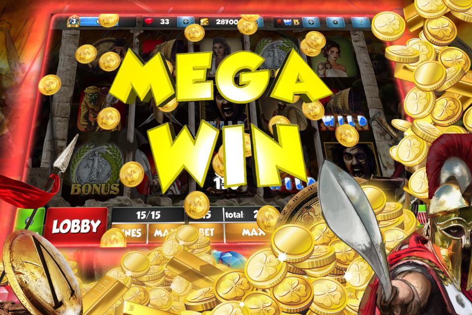 Sparta Slot Machine Screenshot 4