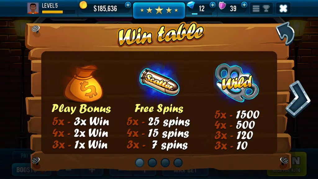 Mafioso Casino Slots Game Screenshot 4 