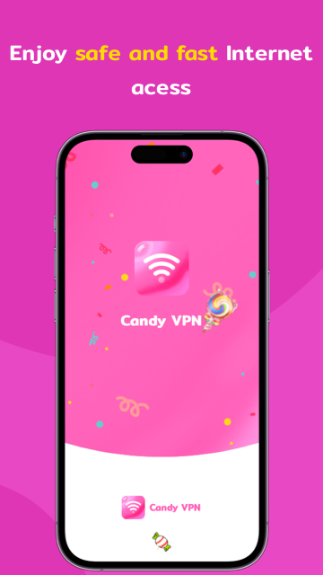 Candy Proxy: Fast & Safe VPN Screenshot 1 