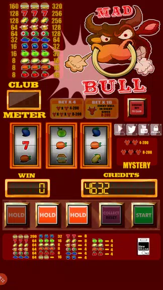 Mad Bull slot machine Screenshot 2