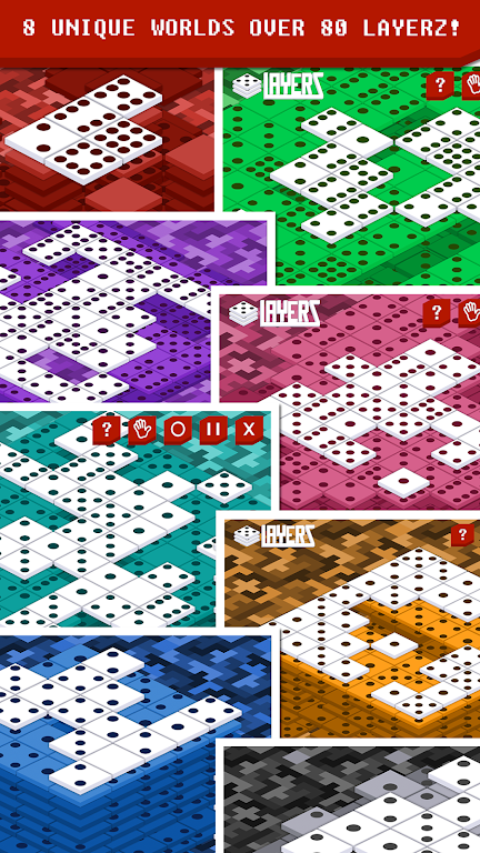 Layerz: Christmas Dominos Screenshot 2 