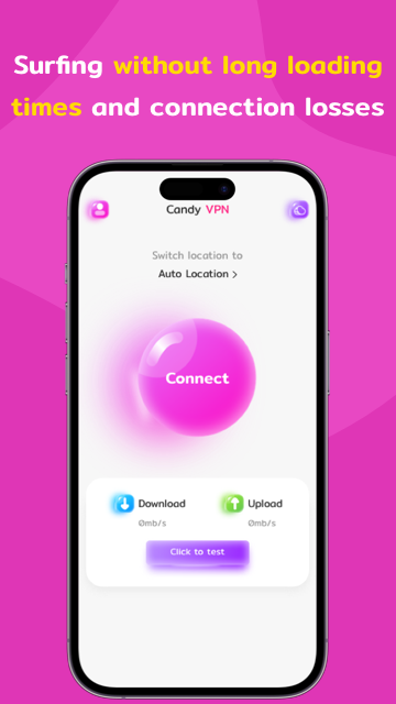 Candy Proxy: Fast & Safe VPN Screenshot 2 