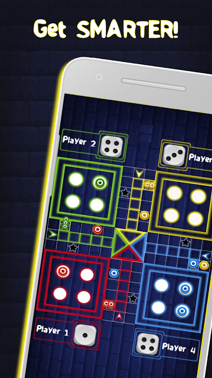 Glow ludo - Dice game Screenshot 3 