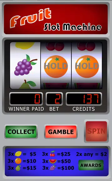 Fruit Machine Screenshot 2