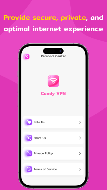 Candy Proxy: Fast & Safe VPN Screenshot 4 