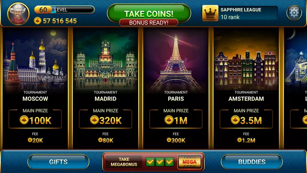 Poker Championship Tournaments Screenshot 1