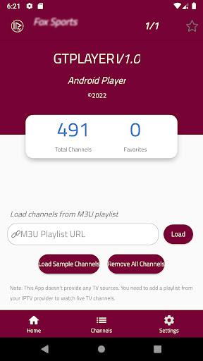 GT IPTV PLAYER Screenshot 2
