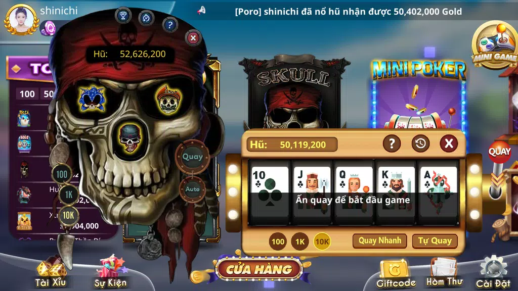 Quay Tay Club cổng game nổ hũ số 1 châu á Screenshot 3