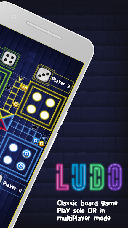 Glow ludo - Dice game Screenshot 2