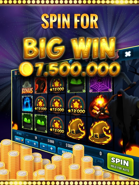 Halloween Free Slot Machine Screenshot 2