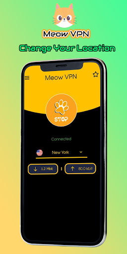 Meow VPN - Fast, Secure and Freemium VPN App Screenshot 2