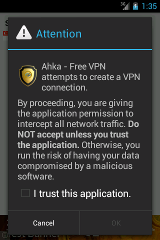 Ahka - Free VPN Screenshot 3